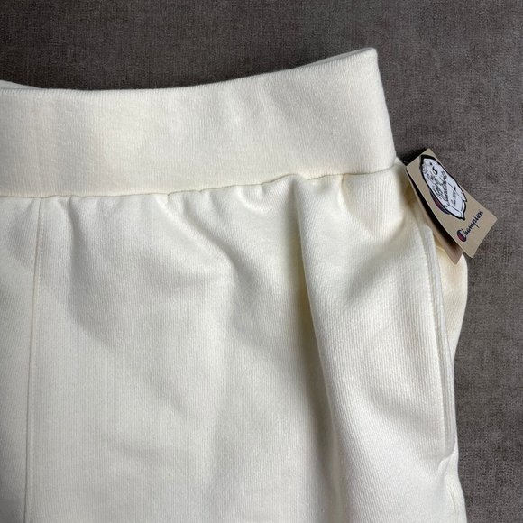Champion Reverse Weave Chalk Off-White Gym Training Fleece Shorts GF97-1QF S M L - Picture 8 of 11